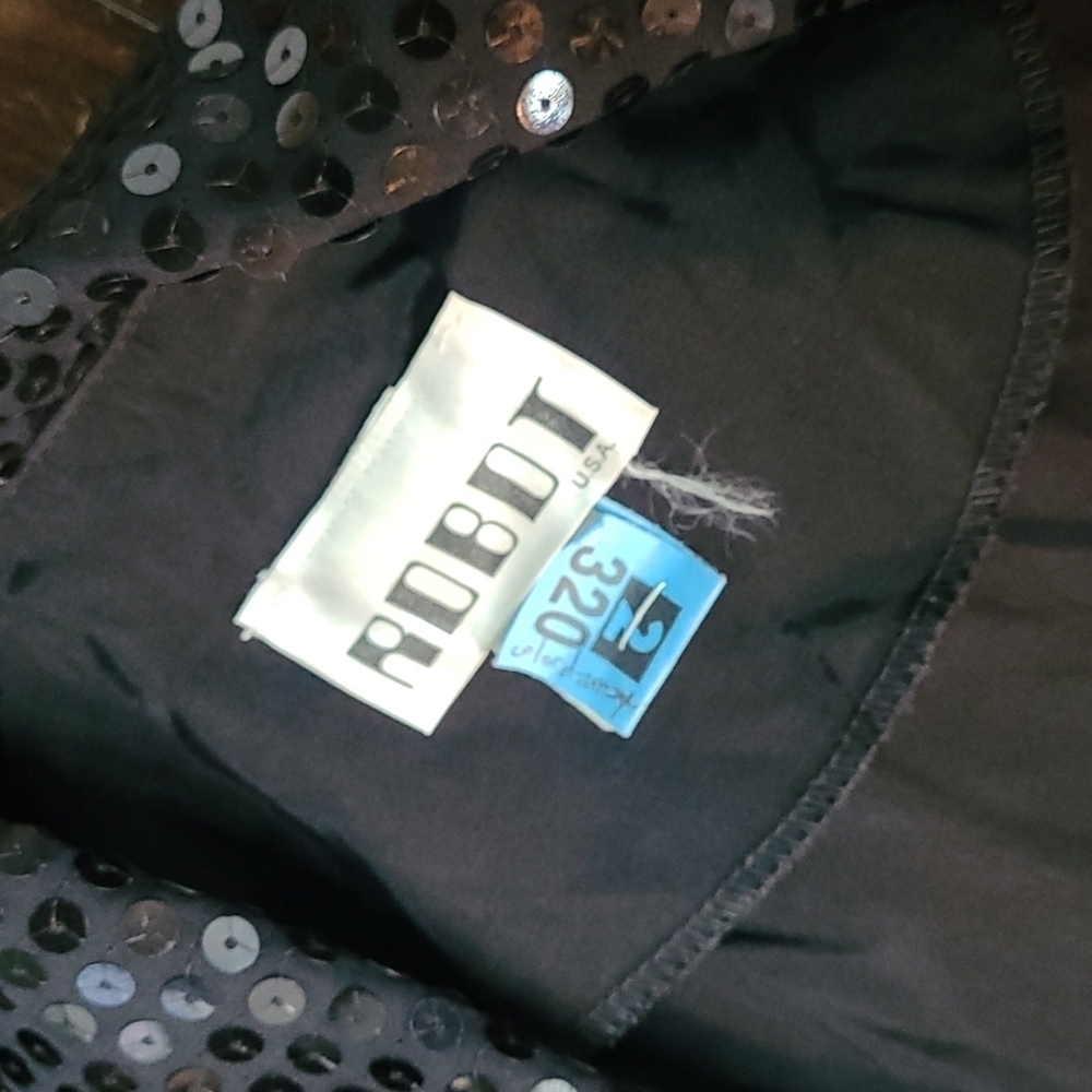 Robot Sequinned Lapel Blazer - Picture 5 of 10
